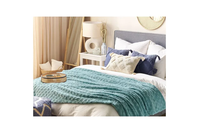 Sängöverkast Kandilli Grön/Vit - Grön/Vit - Textilier & mattor - Sängkläder - Överkast