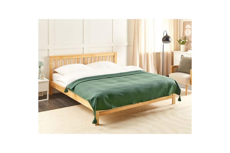 Sängöverkast Lindula Grön, 150x200 cm - Grön, 150x200 cm - Textilier & mattor - Sängkläder - Överkast