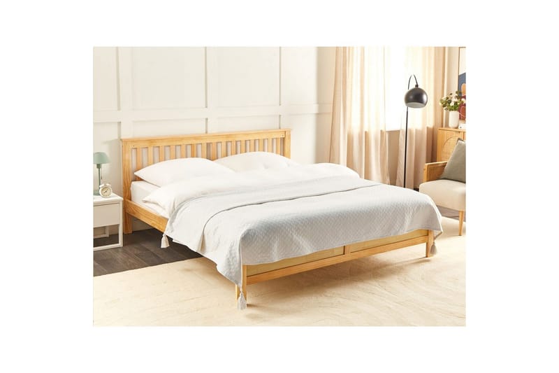 Sängöverkast Lindula Vit, 200x220 cm - Vit, 200x220 cm - Textilier & mattor - Sängkläder - Överkast