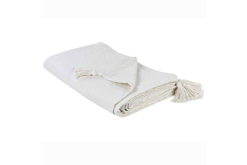 Sängöverkast Lindula Vit, 200x220 cm - Vit, 200x220 cm - Textilier & mattor - Sängkläder - Överkast