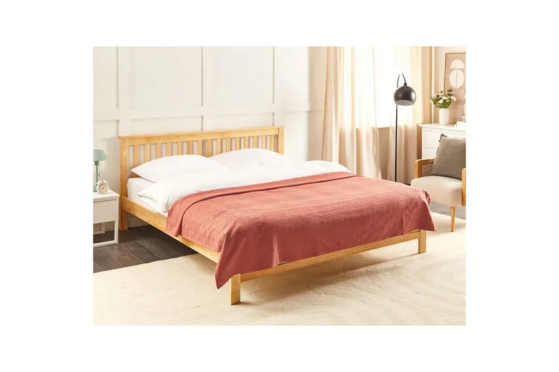 Sängöverkast Maraka Röd, 200x220 cm - Röd, 200x220 cm - Textilier & mattor - Sängkläder - Överkast