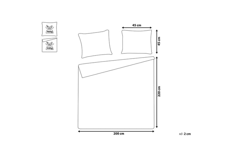 Sängöverkast Rayen 200x220 cm - 200x220 cm - Textilier & mattor - Sängkläder - Överkast