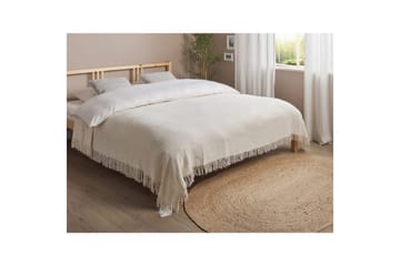 Sängöverkast Yerbent Vit, 200x220 cm - Vit, 200x220 cm - Textilier & mattor - Sängkläder - Överkast