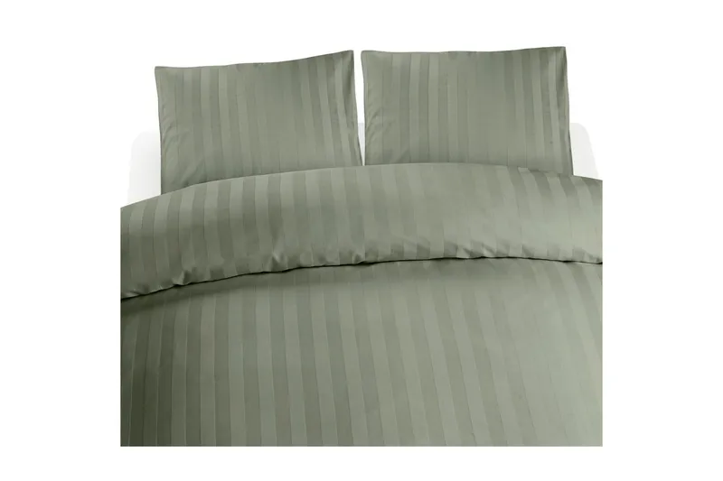 Påslakanset Dubbelsäng 3-Dels Satin, Grön