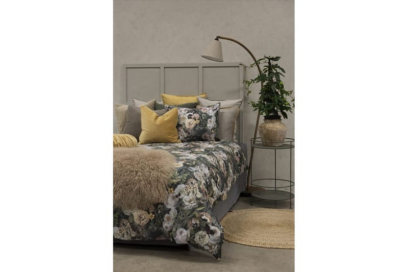 Påslakanset Enkelsäng 2-Dels Abigail Grön - Borganäs of Sweden - Textilier & mattor - Sängkläder - Bäddset & påslakanset