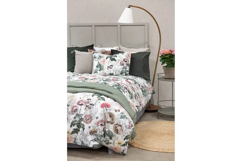 Påslakanset Enkelsäng 2-Dels Fiona Vit - Franzén - Textilier & mattor - Sängkläder - Bäddset & påslakanset