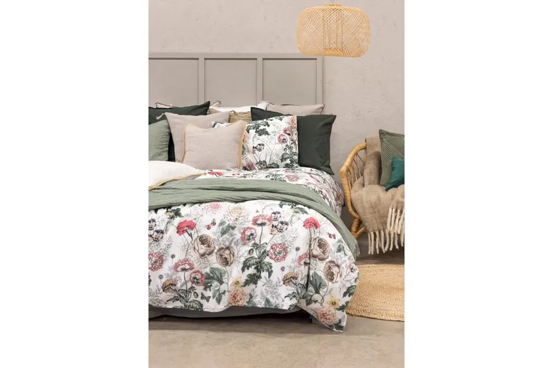 Påslakanset Enkelsäng 2-Dels Fiona Vit - Textilier & mattor - Sängkläder - Bäddset & påslakanset