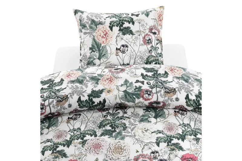 Påslakanset Enkelsäng 2-Dels Fiona Vit