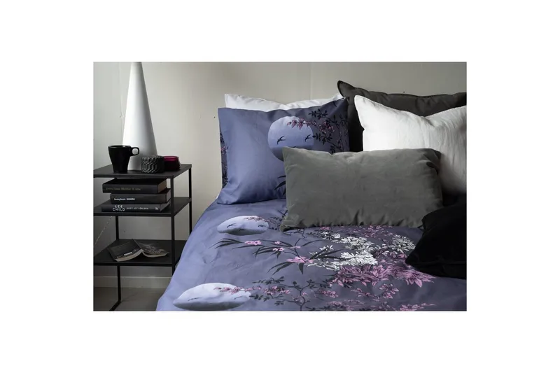 Påslakanset Enkelsäng 2-Dels Japan Grå - Textilier & mattor - Sängkläder - Bäddset & påslakanset