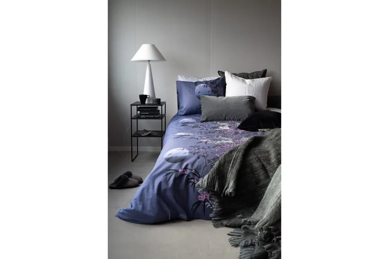 Påslakanset Enkelsäng 2-Dels Japan Grå - Textilier & mattor - Sängkläder - Bäddset & påslakanset