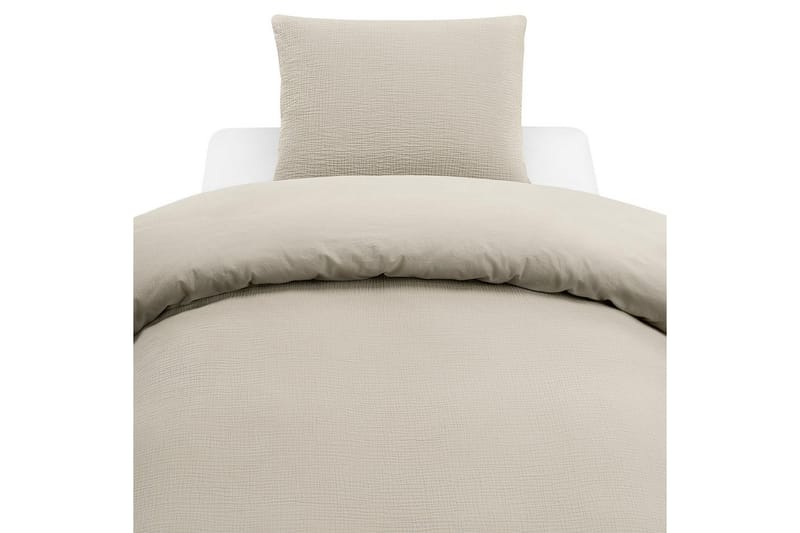 Påslakanset Enkelsäng 2-Dels Rolling, Sand