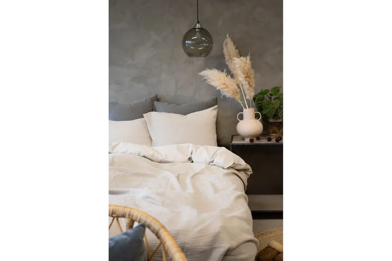 Påslakanset Enkelsäng 2-Dels Rolling - Sand - Textilier & mattor - Sängkläder - Bäddset & påslakanset