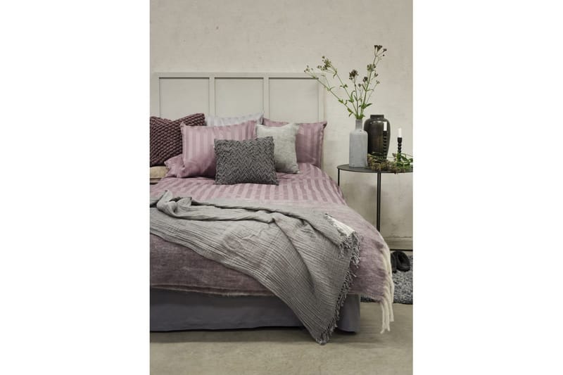 Påslakanset Enkelsäng 2-Dels Satin - Lila - Textilier & mattor - Sängkläder - Bäddset & påslakanset