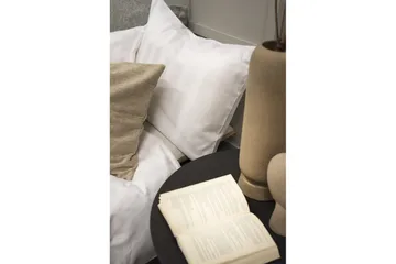 Påslakanset Enkelsäng 2-Dels Satin - Vit - Textilier & mattor - Sängkläder - Bäddset & påslakanset