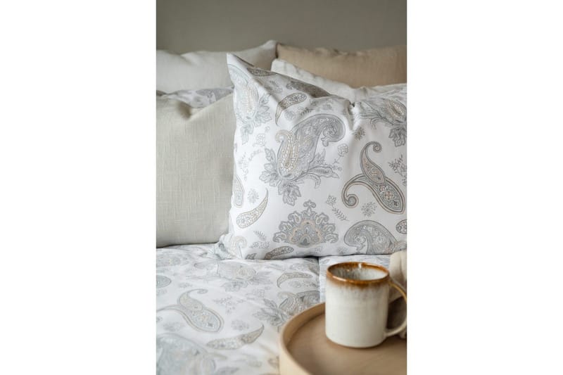 Påslakanset Enkelsäng 2-Dels Tilly - Grå - Textilier & mattor - Sängkläder - Bäddset & påslakanset