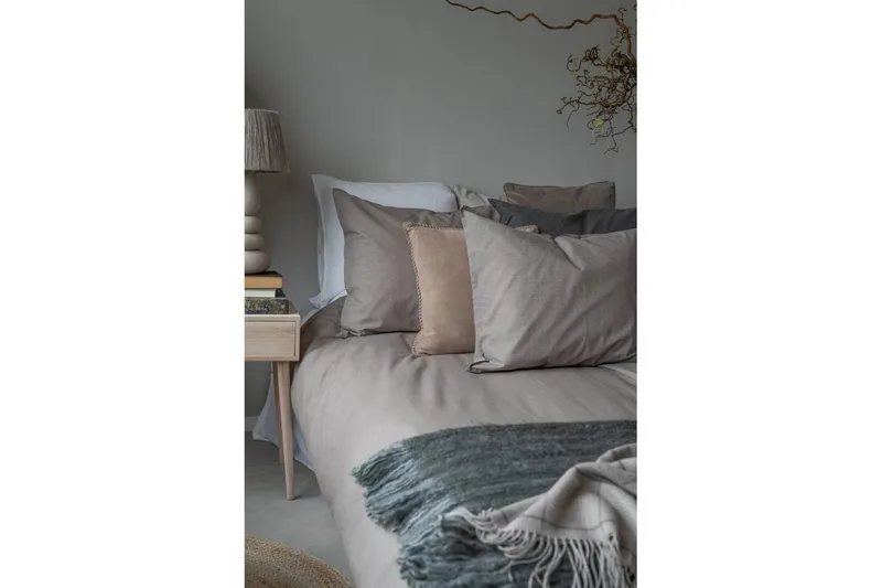 Påslakanset Enkelsäng 2-Dels Washed - Brun - Textilier & mattor - Sängkläder - Bäddset & påslakanset