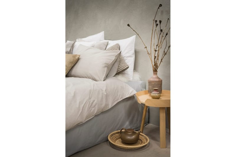 Påslakanset Enkelsäng 2-Dels Washed - Greige - Textilier & mattor - Sängkläder - Bäddset & påslakanset