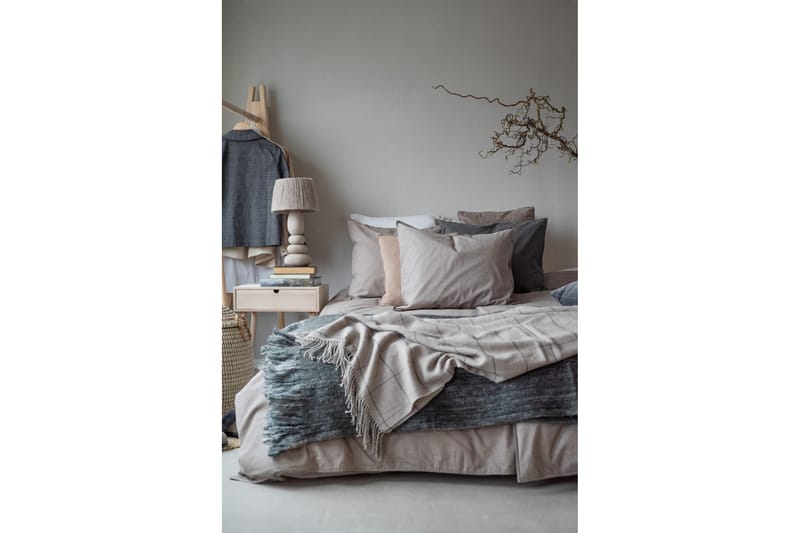 PENNSBORO Bäddset 150x210/50x60 cm 2-pack Khaki - Textilier & mattor - Sängkläder - Bäddset & påslakanset