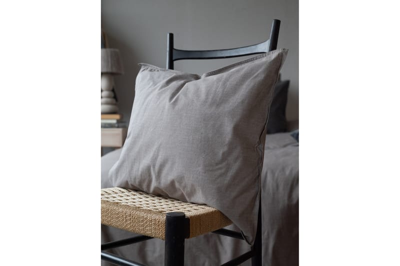 PENNSBORO Bäddset 150x210/50x60 cm 2-pack Khaki - Textilier & mattor - Sängkläder - Bäddset & påslakanset