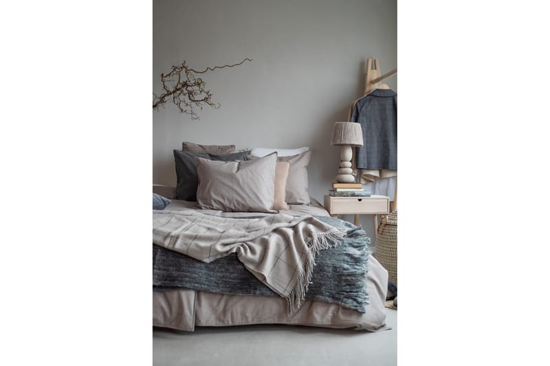 PENNSBORO Bäddset 150x210/50x60 cm 2-pack Khaki - Textilier & mattor - Sängkläder - Bäddset & påslakanset