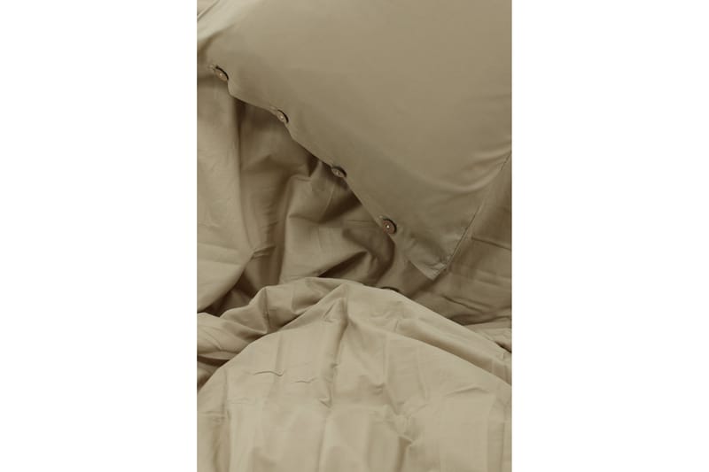 PLAMONDON Bäddset 2-Dels 150x200/50x60 cm Beige - Bäddset & påslakanset - Bäddset dubbelsäng - Sängkläder