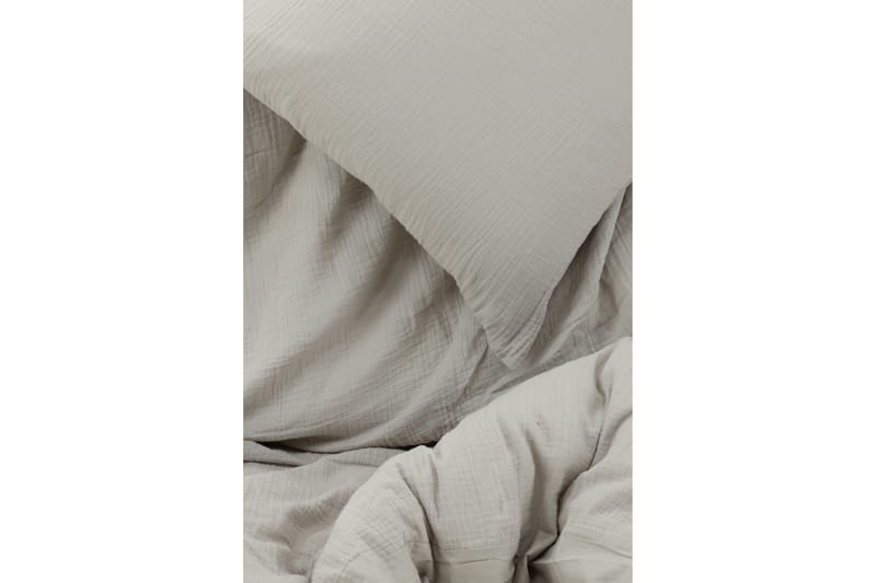 PORTORCHARD Bäddset 2-Dels 150x200/50x60 cm Ljusgrå - Sängkläder - Bäddset dubbelsäng - Bäddset & påslakanset