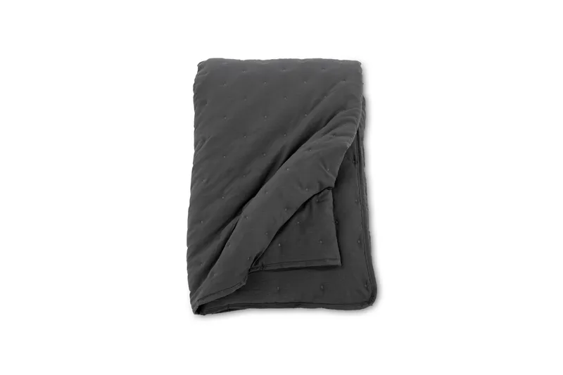 Sally Överkast 150x250 cm - Antracit - Textilier & mattor - Sängkläder - Överkast