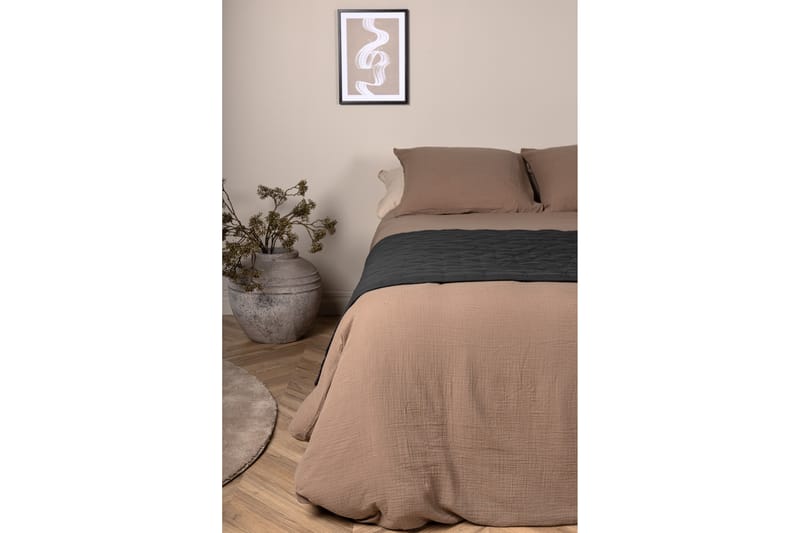 Sally Överkast 80x150 cm - Antracit - Textilier & mattor - Sängkläder - Överkast