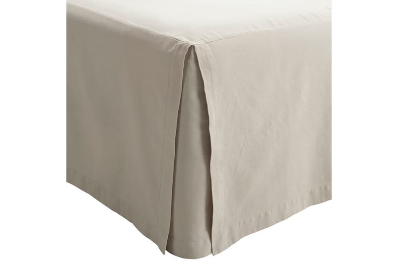 Sängkappa Borganäs of Sweden - 160 x 200 + 58 cm, Greige - Textilier & mattor - Sängkläder - Sängkappor & kantklädsel - Sängkappa kontinentalsäng