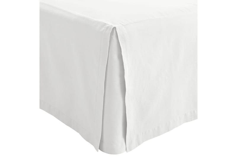 Sängkappa Borganäs of Sweden - 160 x 200 + 58 cm, Vit - Textilier & mattor - Sängkläder - Sängkappor & kantklädsel - Sängkappa kontinentalsäng