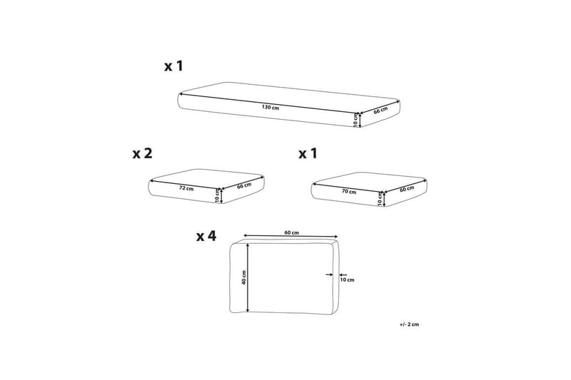 Kuddfodral Bermuda - Utemöbler - Dynor - Dynöverdrag & utomhusklädslar