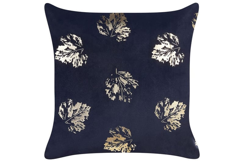 Prydnadskuddar Goldenrod set om 2 Svart/guld - Svart/guld - Textilier & mattor - Sängkläder - Sovkudde - Huvudkudde & Innerkudde