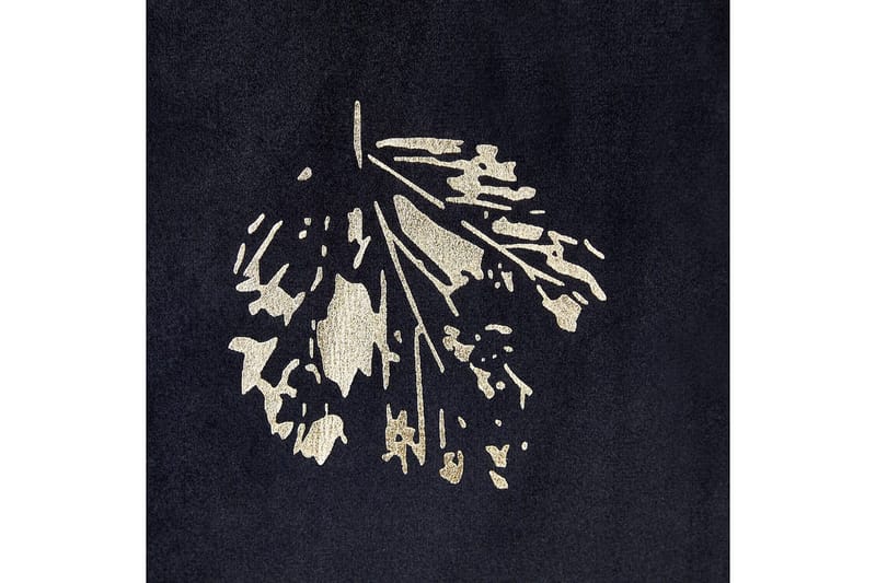 Prydnadskuddar Goldenrod set om 2 Svart/guld - Svart/guld - Textilier & mattor - Sängkläder - Sovkudde - Huvudkudde & Innerkudde