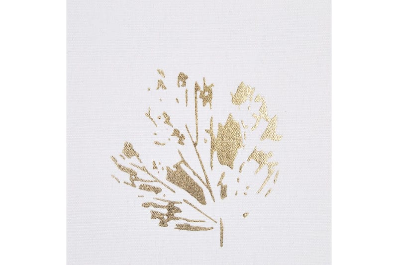 Prydnadskuddar Goldenrod set om 2 Vitt/guld - Vitt/guld - Textilier & mattor - Sängkläder - Sovkudde - Huvudkudde & Innerkudde