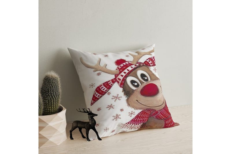 Salaro Innerkudde 43x43 cm - Vit/Röd - Textilier & mattor - Sängkläder - Sovkudde - Huvudkudde & Innerkudde