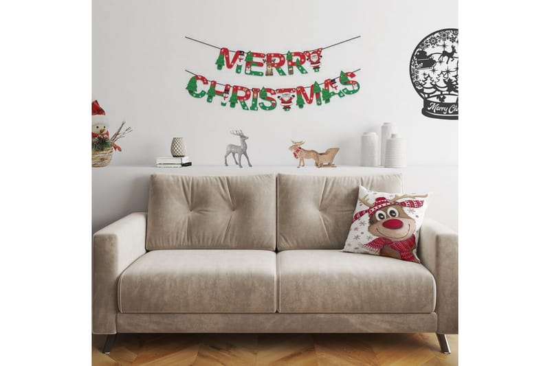 Salaro Innerkudde 43x43 cm - Vit/Röd - Textilier & mattor - Sängkläder - Sovkudde - Huvudkudde & Innerkudde