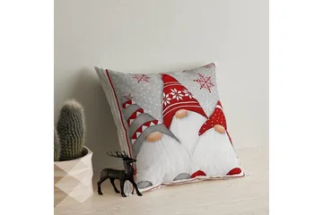 Tyros Innerkudde 43x43 cm - Röd/Grå - Textilier & mattor - Sängkläder - Sovkudde - Huvudkudde & Innerkudde