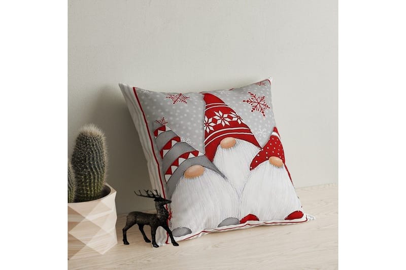 Tyros Innerkudde 43x43 cm - Röd/Grå - Textilier & mattor - Sängkläder - Sovkudde - Huvudkudde & Innerkudde