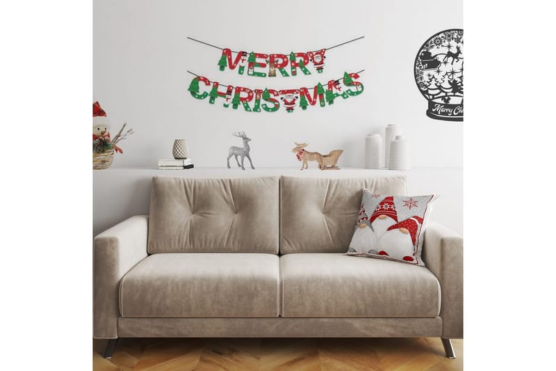 Tyros Innerkudde 43x43 cm - Röd/Grå - Textilier & mattor - Sängkläder - Sovkudde - Huvudkudde & Innerkudde