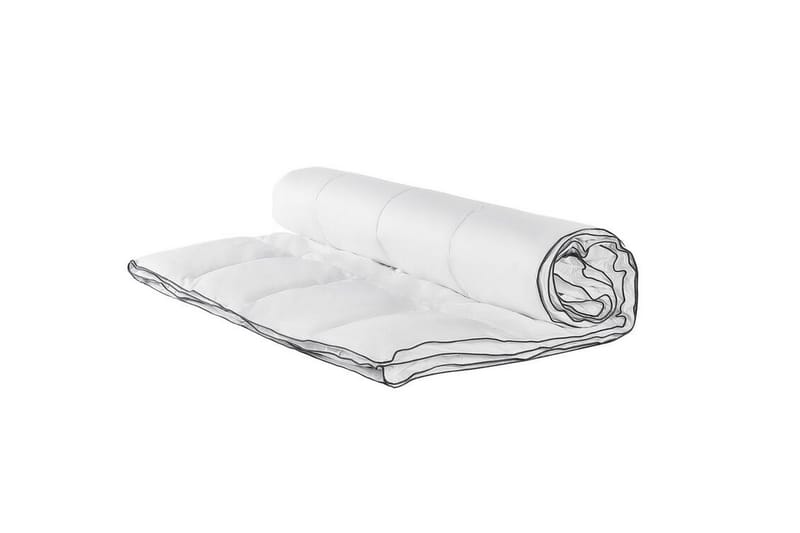 Täcke bomull 200 x 220 cm NUPTSE - Vit - Textilier & mattor - Sängkläder - Täcke - Dubbeltäcke