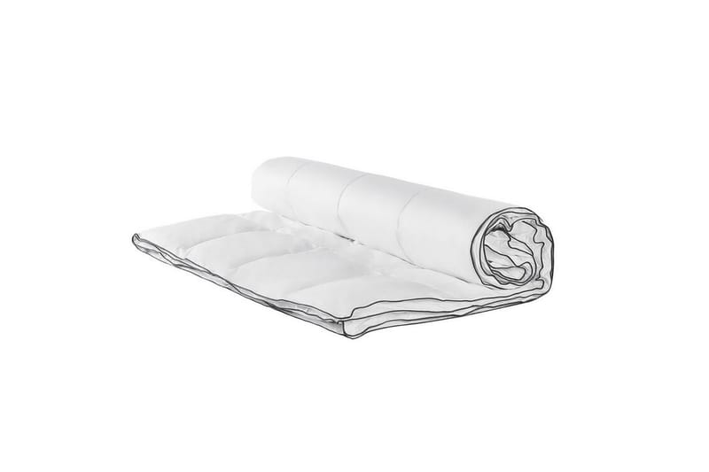 Täcke bomull 220 x 240 cm NUPTSE - Vit - Textilier & mattor - Sängkläder - Täcke - Dubbeltäcke