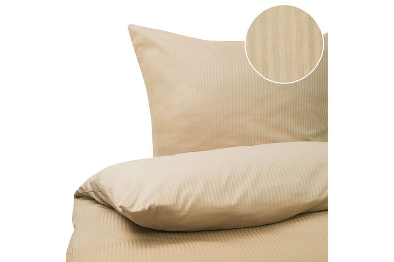 Påslakanset Avondale Beige, 220x155 cm - Beige, 220x155 cm - Textilier & mattor - Sängkläder - T�äcke