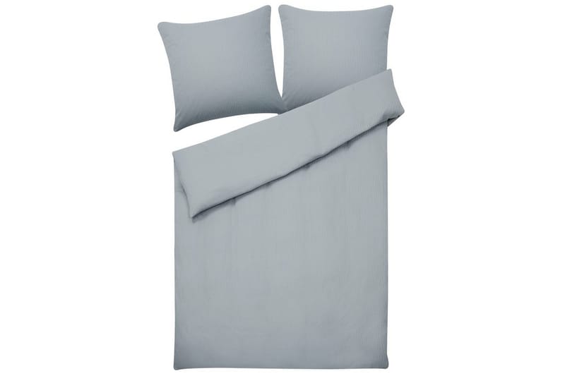 Påslakanset Avondale Grå, 220x155 cm - Grå, 220x155 cm - Textilier & mattor - Sängkläder - Bäddset & påslakanset - Bäddset dubbelsäng