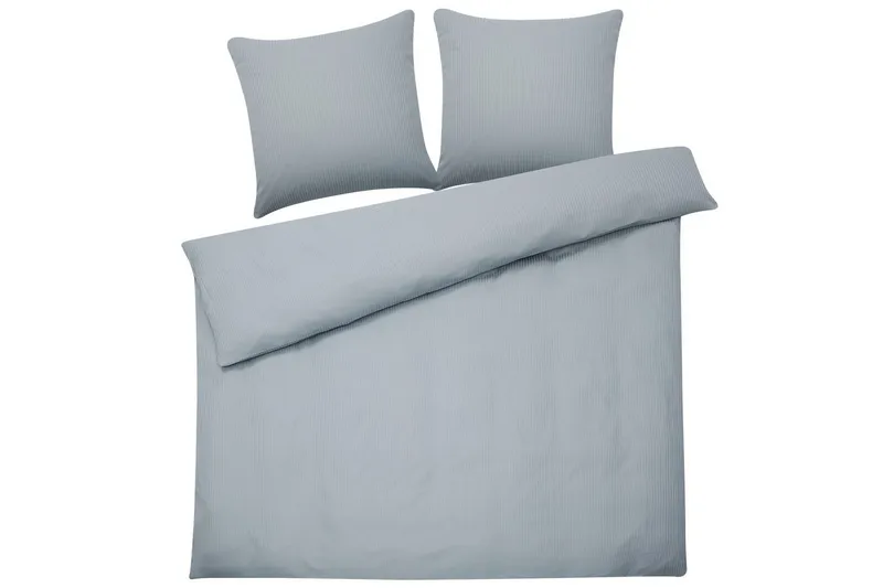 Påslakanset Avondale Grå, 220x240 cm - Grå, 220x240 cm - Textilier & mattor - Sängkläder - Bäddset & påslakanset - Bäddset dubbelsäng