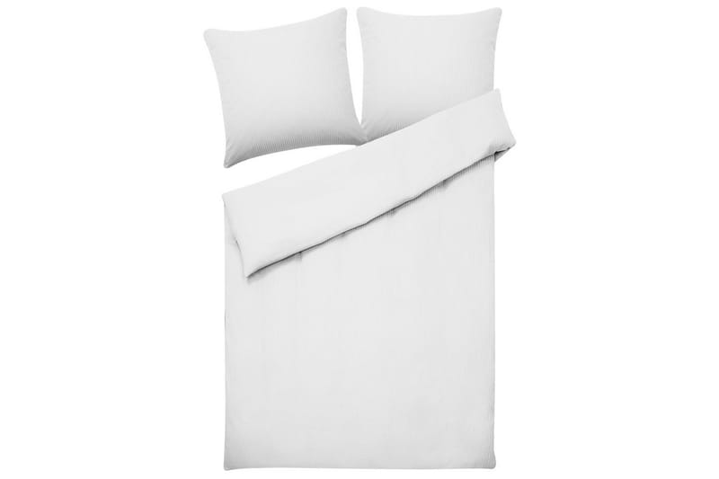 Påslakanset Avondale Vit, 220x155 cm - Vit, 220x155 cm - Textilier & mattor - Sängkläder - Bäddset & påslakanset - Bäddset dubbelsäng