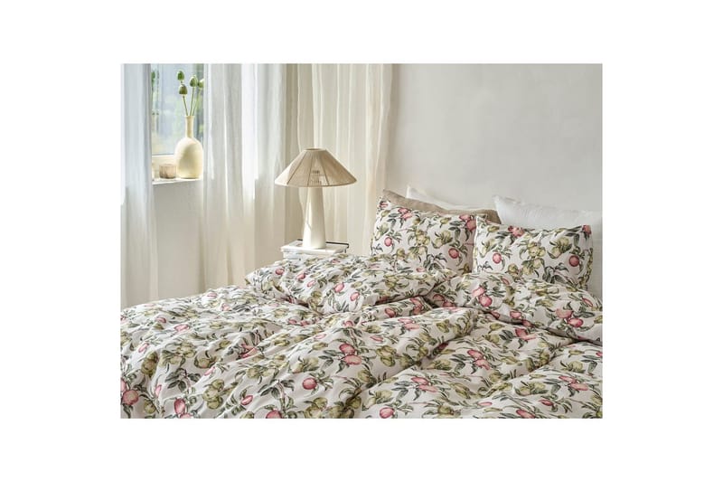 Påslakanset Enkelsäng 2-Dels Äppellunden Multi - Grå - Textilier & mattor - Sängkläder - Täcke