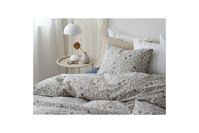 Påslakanset Enkelsäng 2-Dels Botanique - Blå - Textilier & mattor - Sängkläder - Täcke