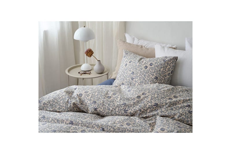 Påslakanset Enkelsäng 2-Dels Botanique - Blå - Textilier & mattor - Sängkläder - Bäddset & påslakanset - Bäddset dubbelsäng