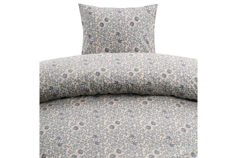 Påslakanset Enkelsäng 2-Dels Botanique - Blå - Textilier & mattor - Sängkläder - Bäddset & påslakanset - Bäddset dubbelsäng