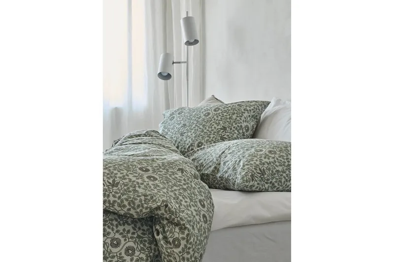 Påslakanset Enkelsäng 2-Dels Botanique - Grön - Textilier & mattor - Sängkläder - Täcke